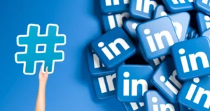how to use hashtags on LinkedIn